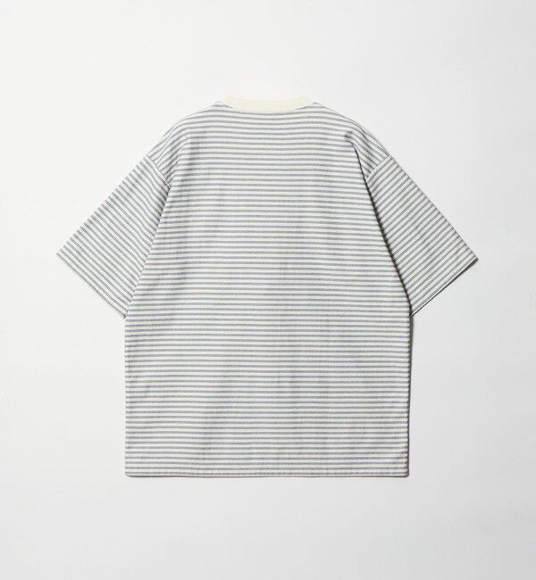 STEVEN ALAN「＜Steven Alan＞ オーガニックコットン ボーダー ショートスリーブ Tシャツ」|Tシャツ・カットソー|