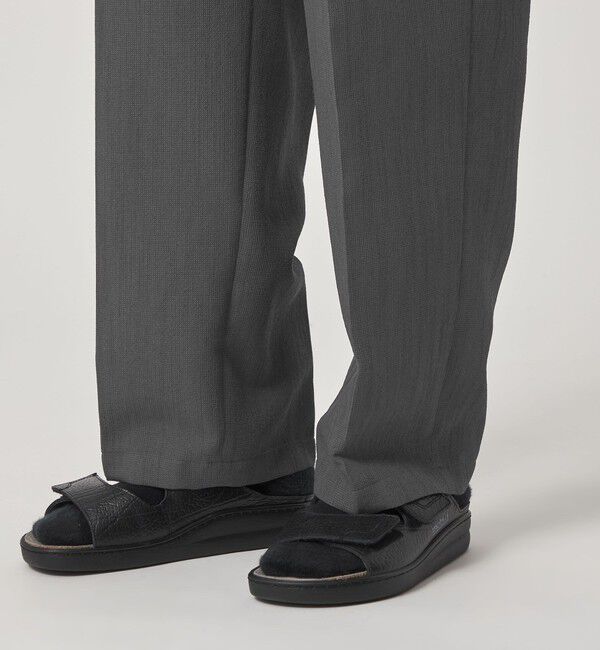 STEVEN ALAN「＜Steven Alan＞ PE/L BCR イン ツープリーツ ドレス トラウザーズ ハーフイージーII」|スラックス|