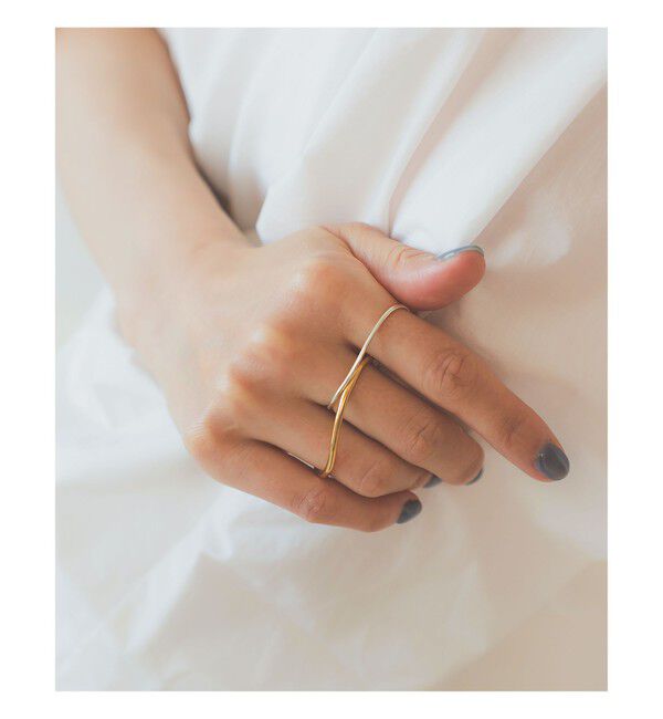 Demi-Luxe BEAMS 「Rieuk / ダブル ウエーブ リング01」|その他|