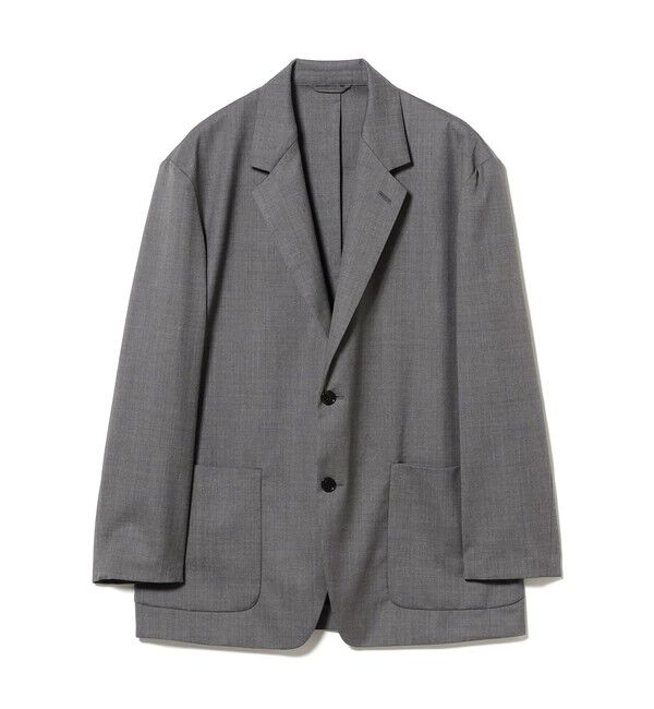 Demi-Luxe BEAMS 「YLEVE / シャンブレー ウール ジャケット」|ダッフルコート|