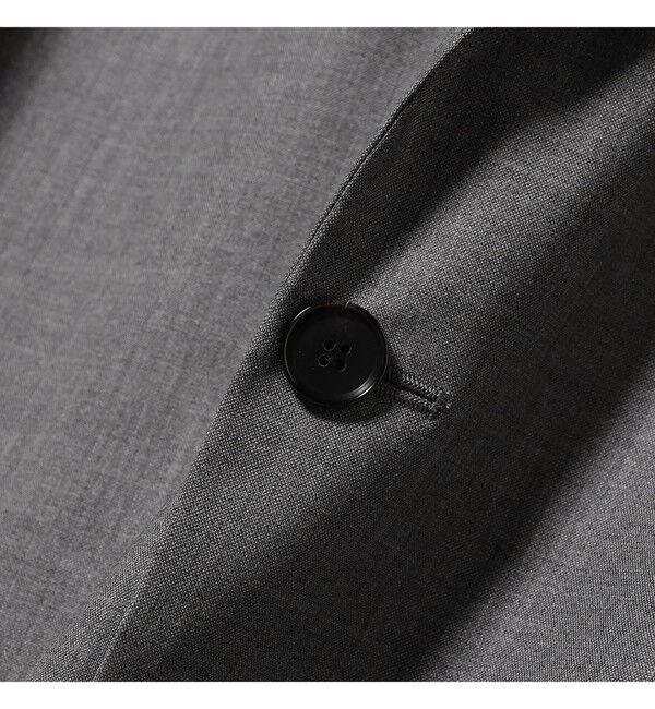 Demi-Luxe BEAMS 「YLEVE / シャンブレー ウール ジャケット」|ダッフルコート|