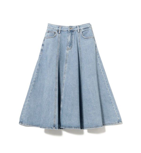 Demi-Luxe BEAMS 「ORR / デニム フレア スカート」|スカート|INDIGO