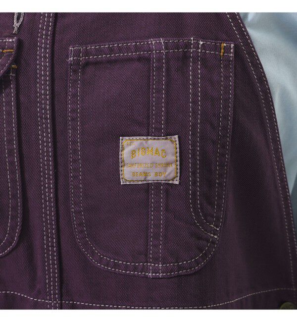 BEAMSBOY「【別注】BIGMAC / オーバーダイ オーバーオール 26SS」|オールインワン|