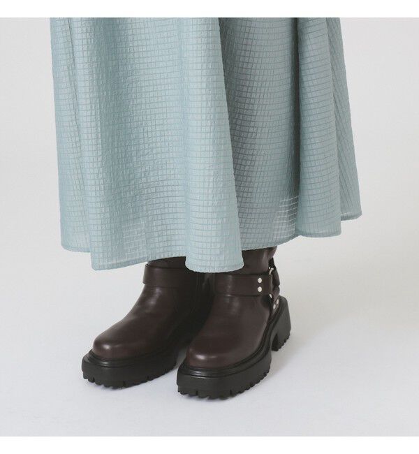 Ray BEAMS 「シアー ドロスト ギャザー ワンピース」|ワンピース|