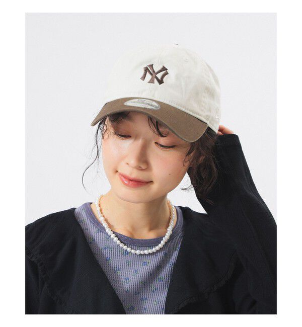 BEAMSBOY「【WEB限定】NEW ERA / 2TONE CAP 920」|その他|BROWN/IVORY