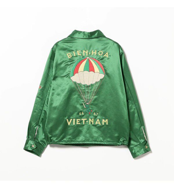 BEAMSBOY「テーラー東洋 / Mid 1960s Style Satin Vietnam Jacket &ldquo;PARACHUTE&rdquo;」|ブルゾン・スタジャン|