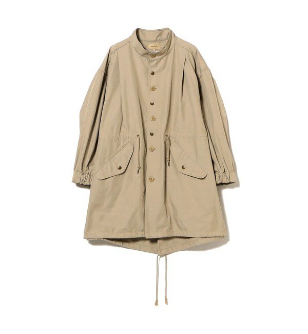 BEAMSBOY「maturely / メモリー ツイル ミリタリー コート」|ダッフルコート|