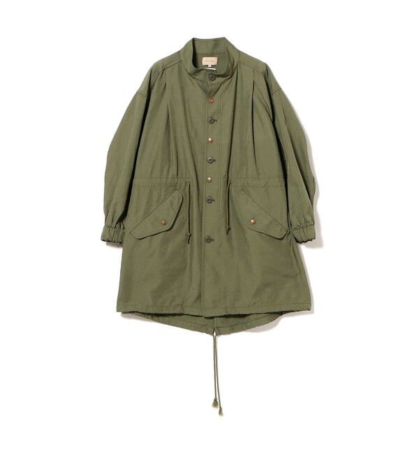 BEAMSBOY「maturely / メモリー ツイル ミリタリー コート」|ダッフルコート|