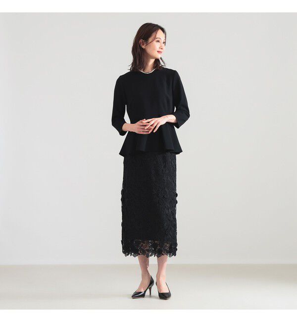 Demi-Luxe BEAMS 「ブロッサム レース スカート」|スカート|