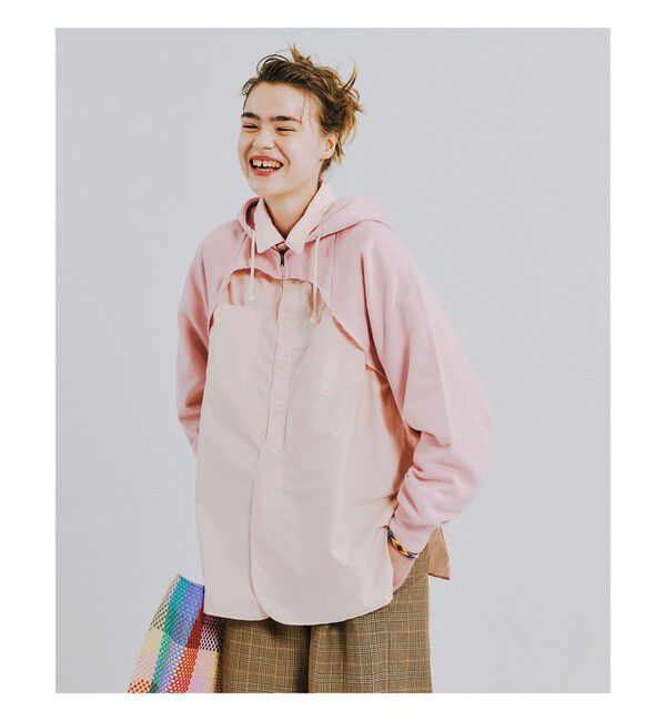 BEAMSBOY「スウェット ボレロ」|スウェット・ジャージ|PINK