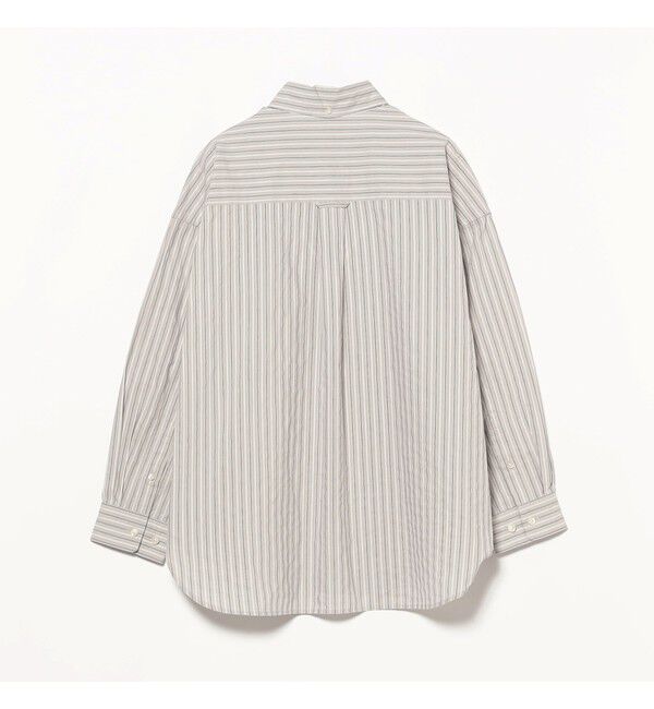 BEAMSBOY「ドビー ストライプ ビッグ BDシャツ ＜定番 / オンオフ兼用＞」|シャツ・ブラウス|