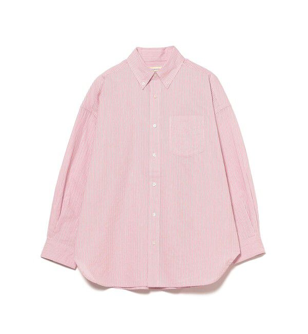 BEAMSBOY「ドビー ストライプ ビッグ BDシャツ ＜定番 / オンオフ兼用＞」|シャツ・ブラウス|