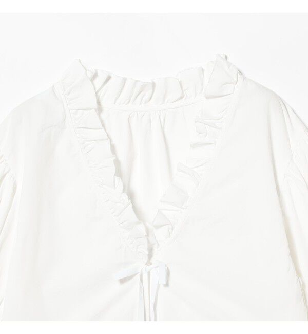 BEAMSBOY「フリル ショート ブラウス」|シャツ・ブラウス|
