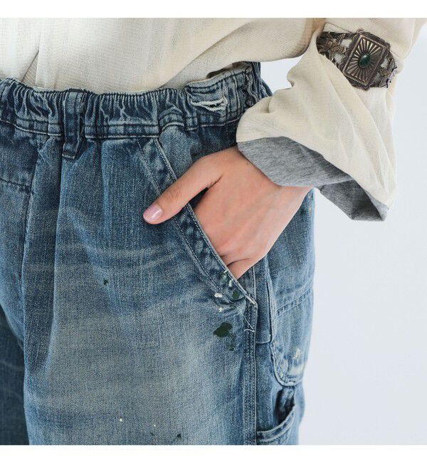 BEAMSBOY「【別注】Lee &times; maturely / リメイク ユーズド パンツ」|チノ|