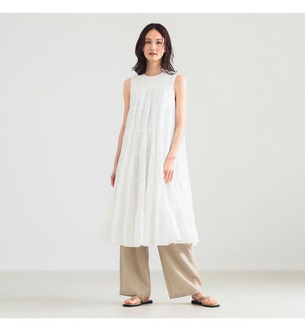 Demi-Luxe BEAMS 「【別注】MARIHA / ミューズのワンピース ショート ソリッド」|ワンピース|