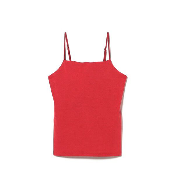 Ray BEAMS 「カップ付き バックオープン キャミソール」|キャミソール|RED