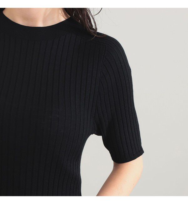 Demi-Luxe BEAMS 「AK+1 / 18ゲージ ワイドリブ プルオーバー」|ニット・セーター|