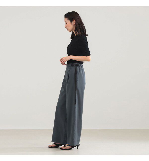 Demi-Luxe BEAMS 「AK+1 / 18ゲージ ワイドリブ プルオーバー」|ニット・セーター|