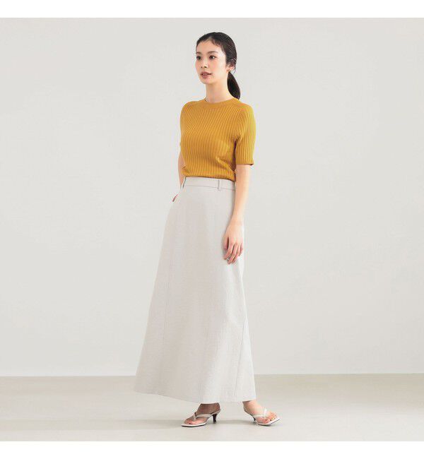 Demi-Luxe BEAMS 「AK+1 / 18ゲージ ワイドリブ プルオーバー」|ニット・セーター|