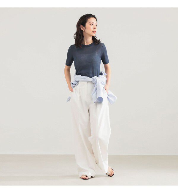 Demi-Luxe BEAMS 「AK+1 / シアー Tシャツ」|Tシャツ・カットソー|