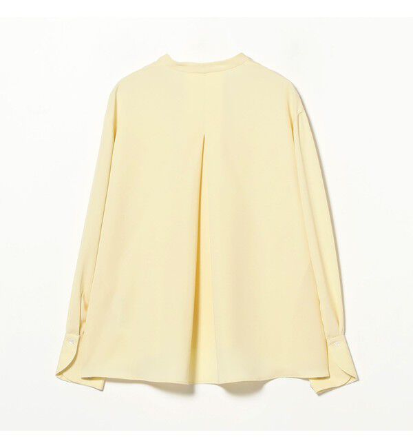 Demi-Luxe BEAMS 「ストレッチ サテン ブラウス」|シャツ・ブラウス|