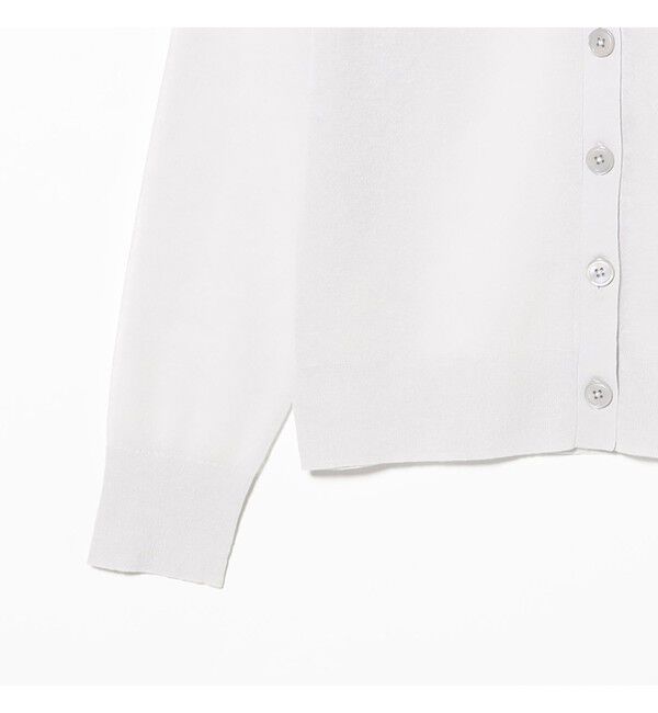 Demi-Luxe BEAMS 「リネン混 シアー カーディガン」|ニット・セーター|