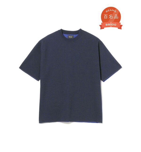 BEAMS「BEAMS / カノコ天竺 クルーネック」|スウェット・ジャージ|NAVY