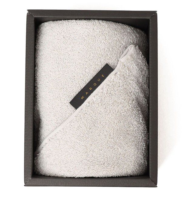 SHIPS Days「育てるタオル MARQUE:ドゥミ フェイスタオル」|タオル|ライトグレー