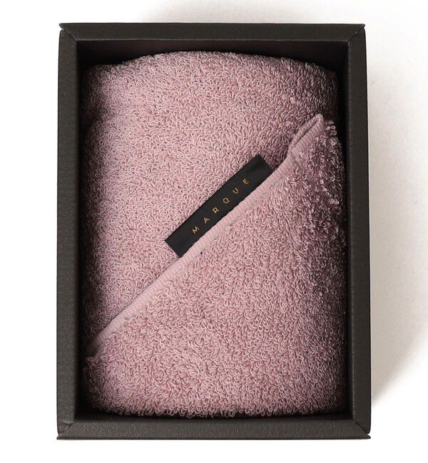 SHIPS Days「育てるタオル MARQUE:ドゥミ フェイスタオル」|タオル|ピンク