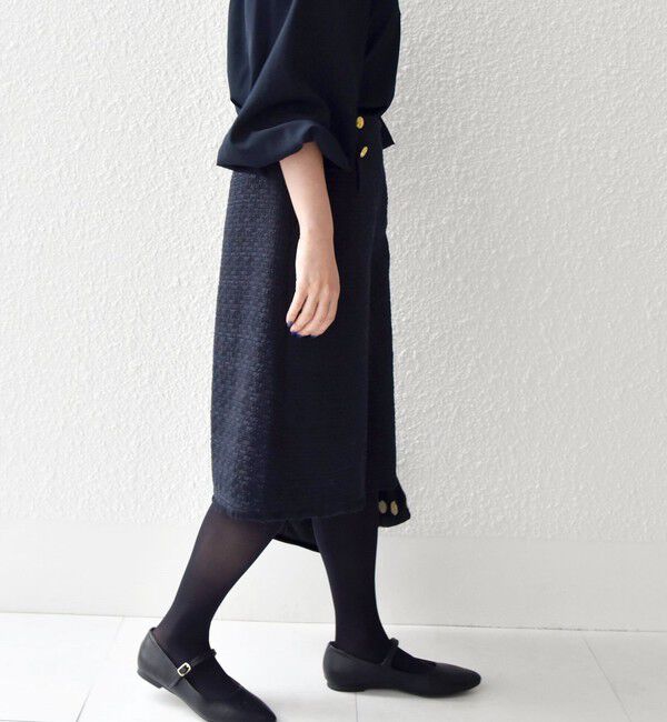 SHIPS any「SHIPS any: スラブ ツイード ハーフパンツ［NAVY BLUE］」|その他|