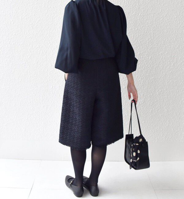 SHIPS any「SHIPS any: スラブ ツイード ハーフパンツ［NAVY BLUE］」|その他|