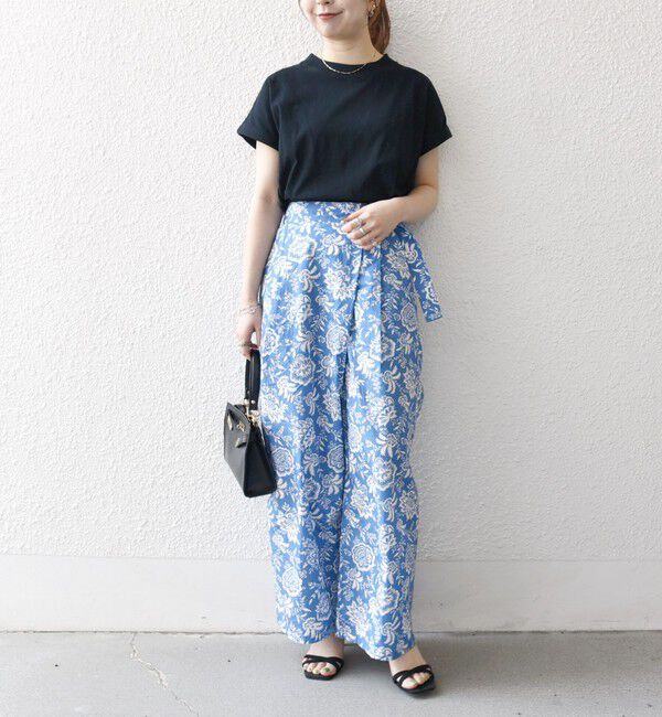 SHIPS any「《一部追加予約》SHIPS any:〈抗菌防臭/洗濯機可能〉USAコットン フレンチスリーブ TEE」|Tシャツ・カットソー|