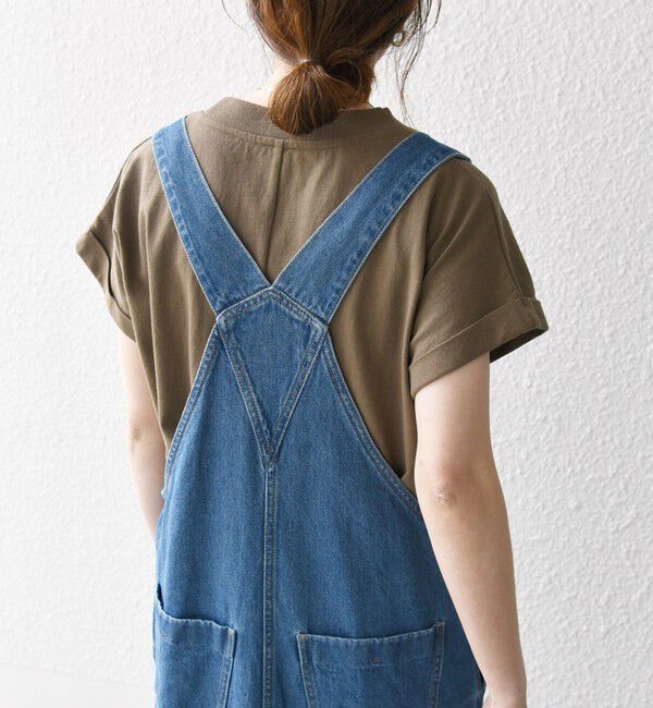 SHIPS any「《一部追加予約》SHIPS any:〈抗菌防臭/洗濯機可能〉USAコットン フレンチスリーブ TEE」|Tシャツ・カットソー|