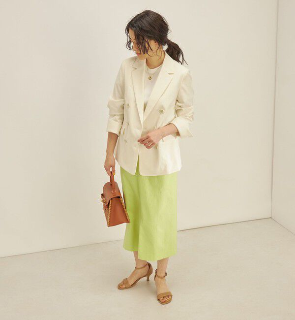 SHIPS for women「コットン リネン オックス ダブル ジャケット」|その他|