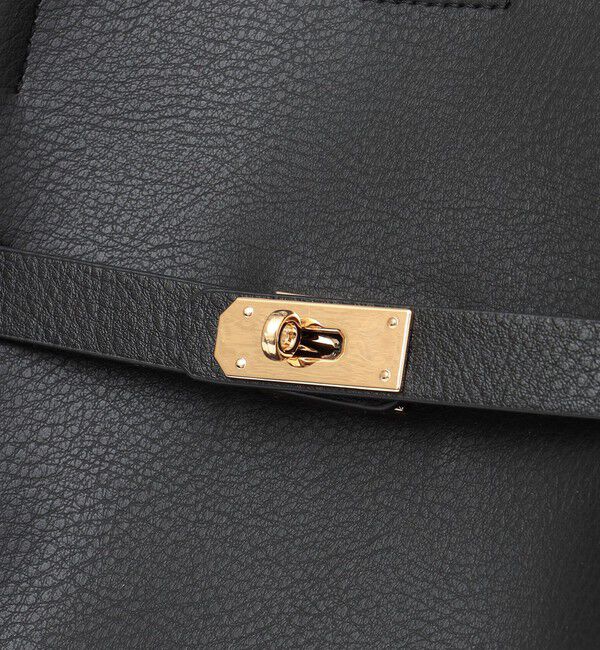 SHIPS any「《一部追加予約》SHIPS any: A4 メタル フィッティング トート バッグ」|トートバッグ|