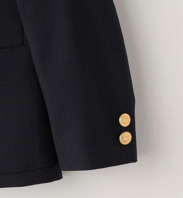 SHIPS KIDS「SHIPS KIDS:100～130cm / セレモニー ウール メタル ボタン ジャケット」|スーツ|