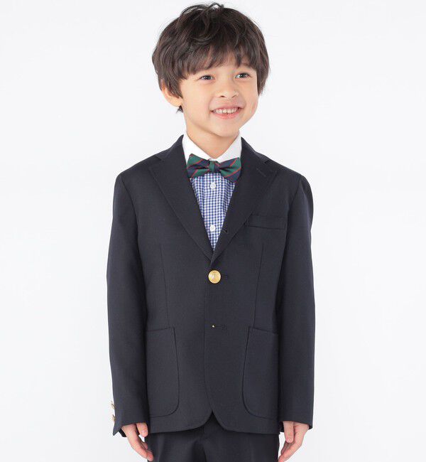 SHIPS KIDS「SHIPS KIDS:100～130cm / セレモニー ウール メタル ボタン ジャケット」|スーツ|