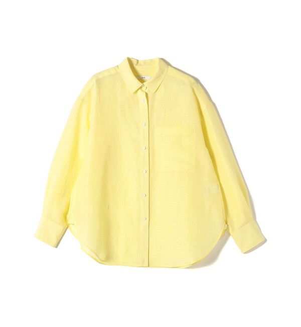 SHIPS for women「〈手洗い可能〉IMPERIAL LINEN オーバー シャツ」|シャツ・ブラウス|