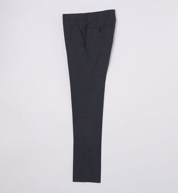 SHIPS「SHIPS: 〈手洗い可能〉ラスティック ウォッシャブル ストレッチ パンツ(無地)」|スラックス|