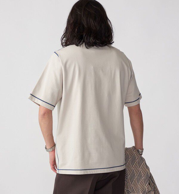 SHIPS「SHIPS: カラー ステッチ Tシャツ」|Tシャツ・カットソー|