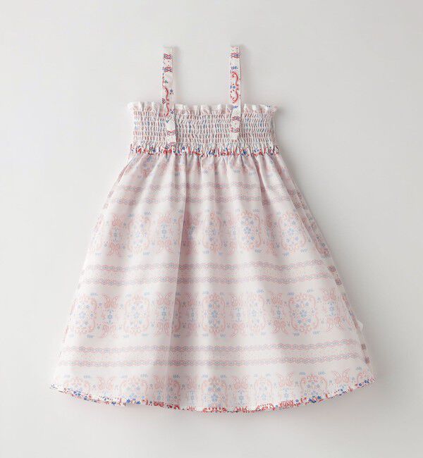 SHIPS Colors 「SHIPS Colors:〈洗濯機可能〉2WAY プリント スカート(100~140cm)」|フレア|