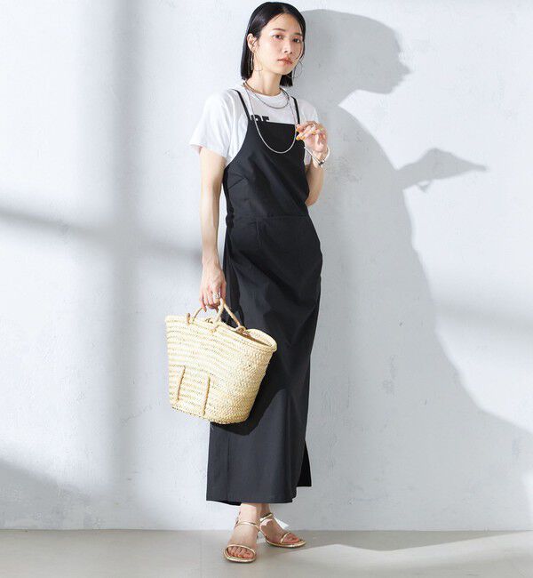 SHIPS for women「〈手洗い可能〉バッククロス キャミ ワンピース」|その他|