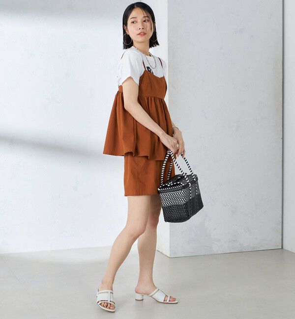 SHIPS for women「〈手洗い可能〉セットアップ スイムウェア(キャミ＆ショートパンツ)」|その他|