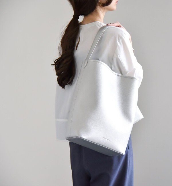 quaranciel「quaranciel: ワンハンドル バケツ トート バッグ（A4対応）」|トートバッグ|