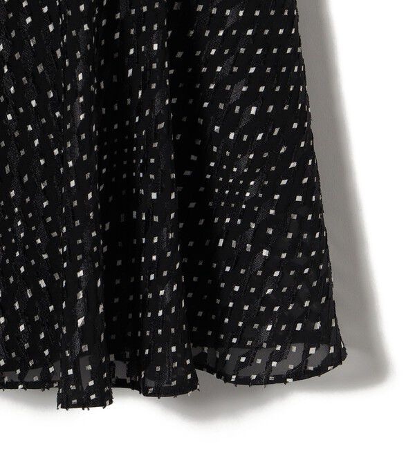 SHIPS for women「troisiemeCHACO:カット ジャカード ワンピース（セレモニー対応可）」|ワンピース|