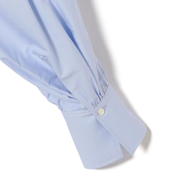 SHIPS for women「〈手洗い可能〉コットン ギャザー チュニック ブラウス」|シャツ・ブラウス|