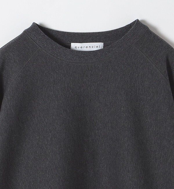 quaranciel「quaranciel:〈洗濯機可能〉ポンチ ドロスト ルーズ プルオーバー」|スウェット・ジャージ|