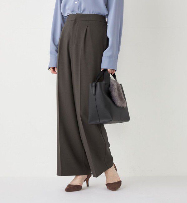 SHIPS Colors 「SHIPS Colors:〈手洗い可能〉リラックス ワイド パンツ」|その他|