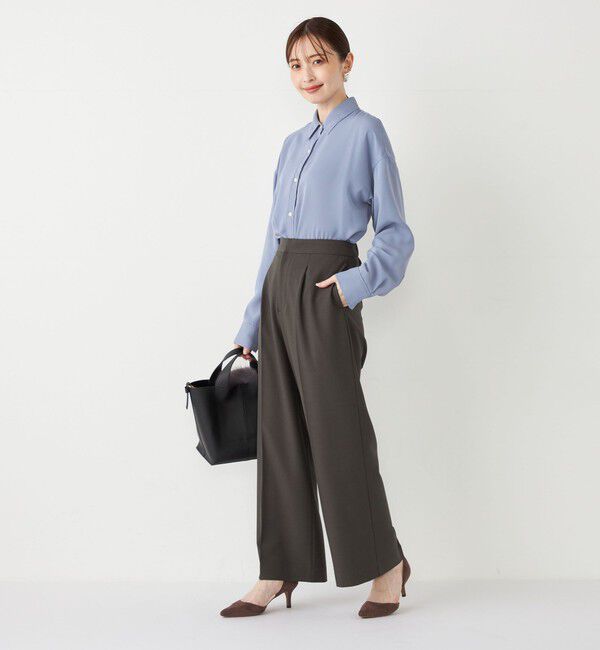 SHIPS Colors 「SHIPS Colors:〈手洗い可能〉リラックス ワイド パンツ」|その他|