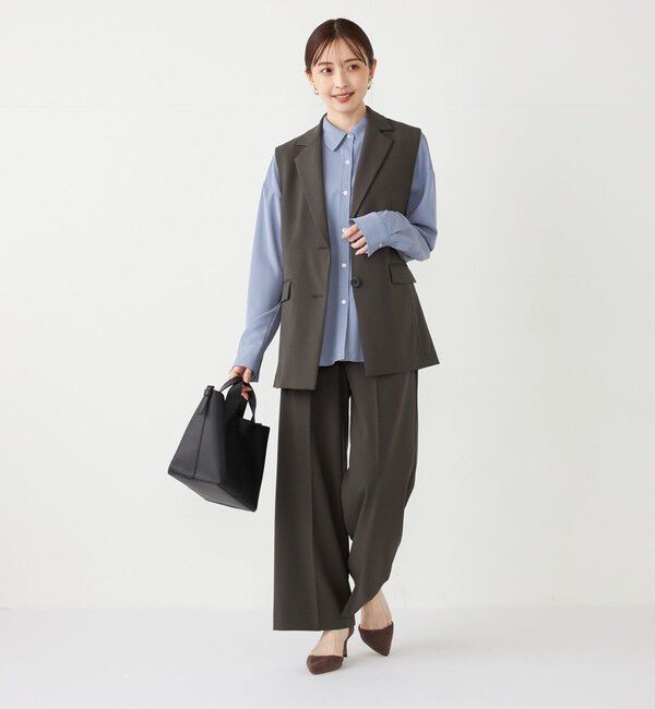 SHIPS Colors 「SHIPS Colors:〈手洗い可能〉リラックス ワイド パンツ」|その他|